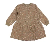 Wheat cocoa brown meadow sweatkjole Zenia